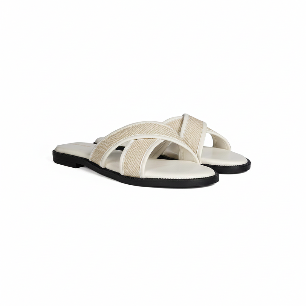 Canves Cross Slipper