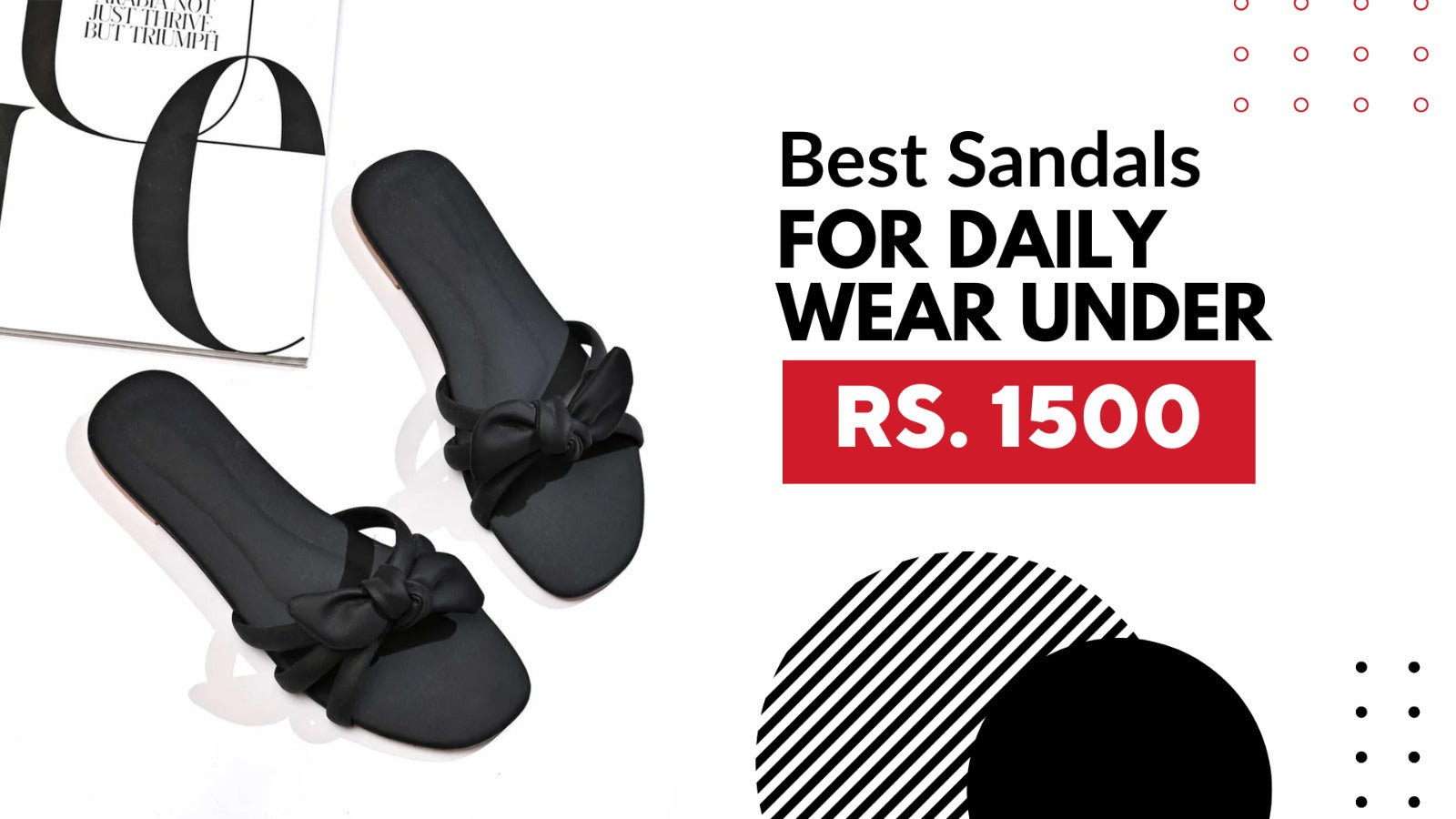 Best Sandals for Daily Wear Under Rs. 1500