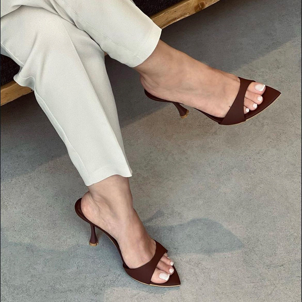 Velora Heels Broown