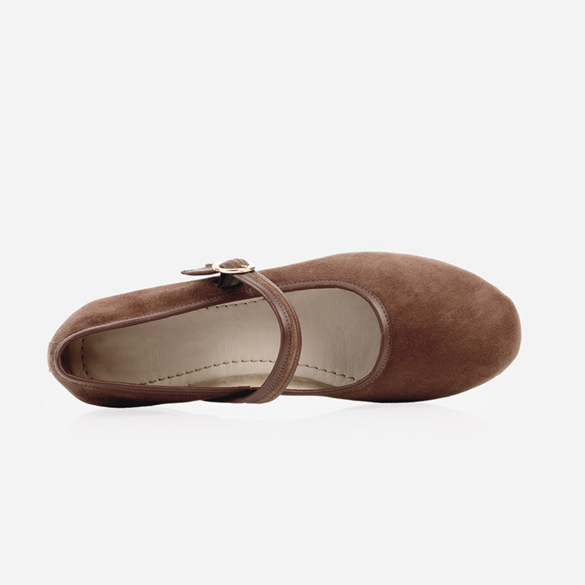 Brown Luxe Flats