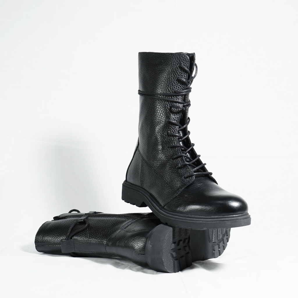 Urban Combat Leather Boots