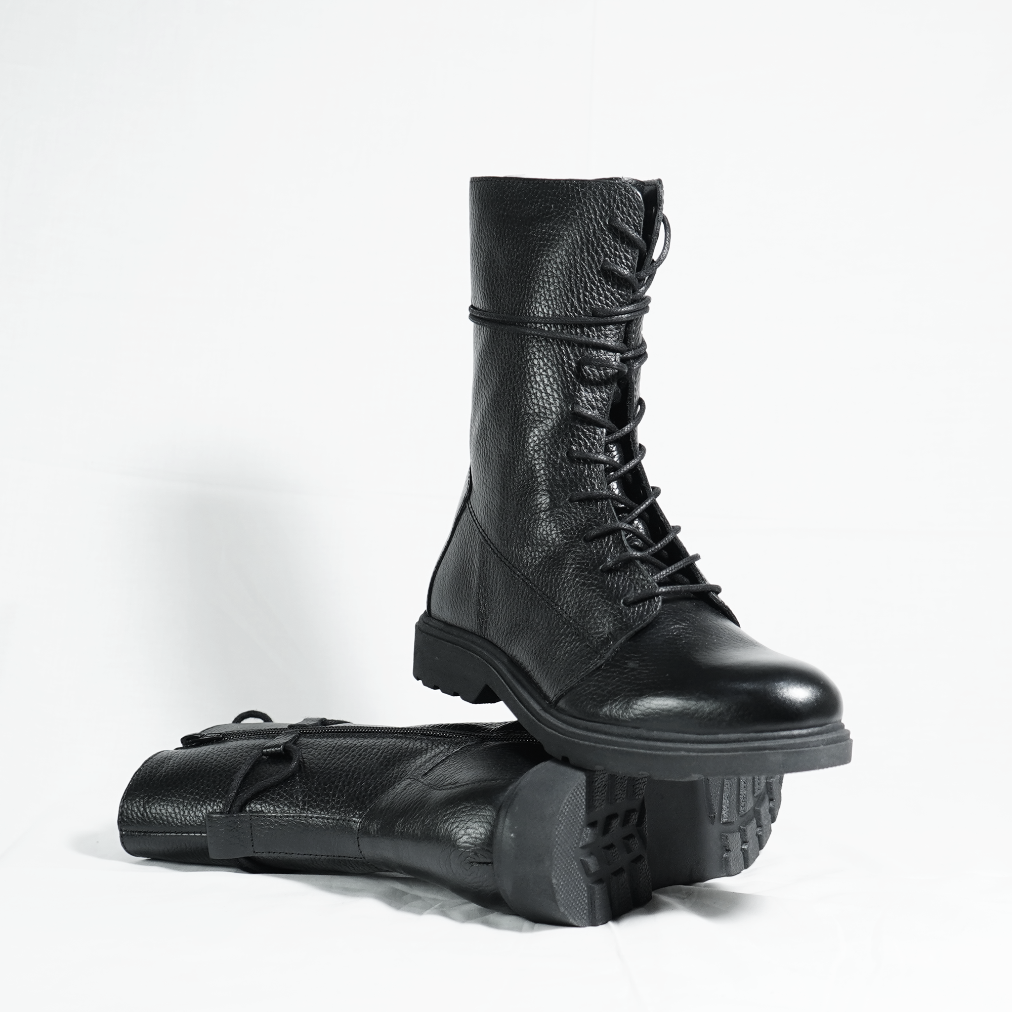 Urban Combat Leather Boots