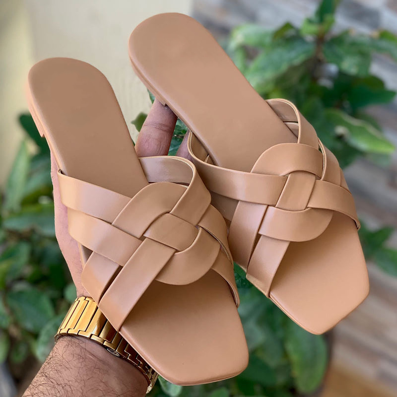 Zara Strappy Brown
