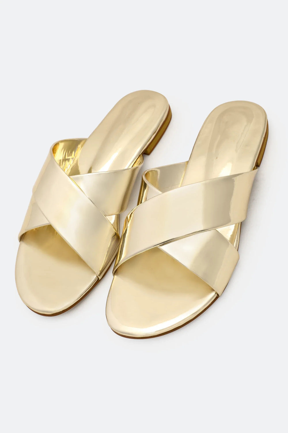 Golden Flat Slipper
