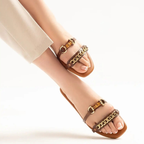 Classic Chain Strap Slides