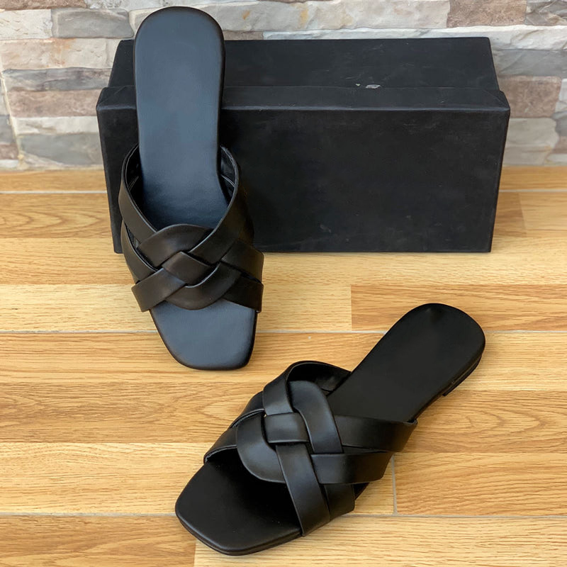 Zara Strappy Black