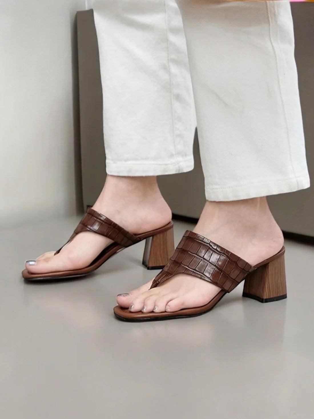 Elegant Block Heel