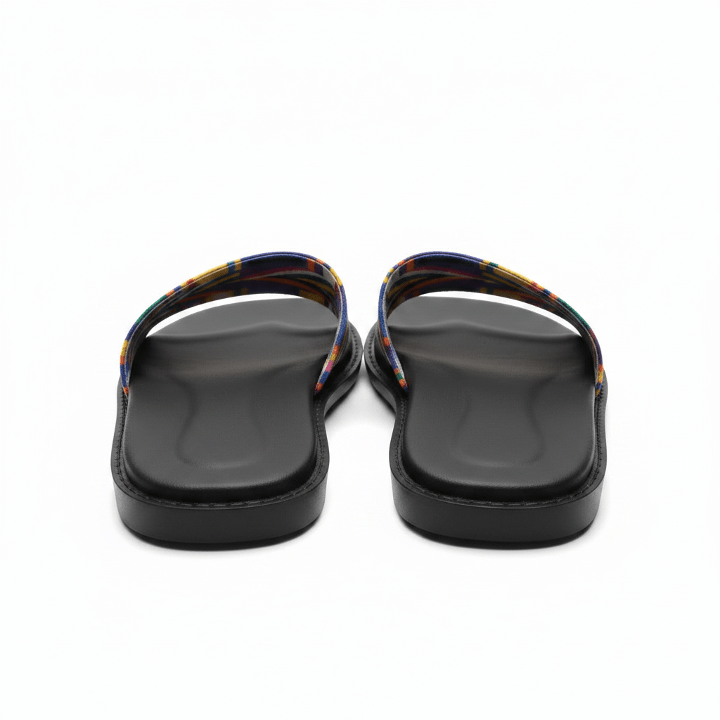 Aztec Black Slipper - Fivo