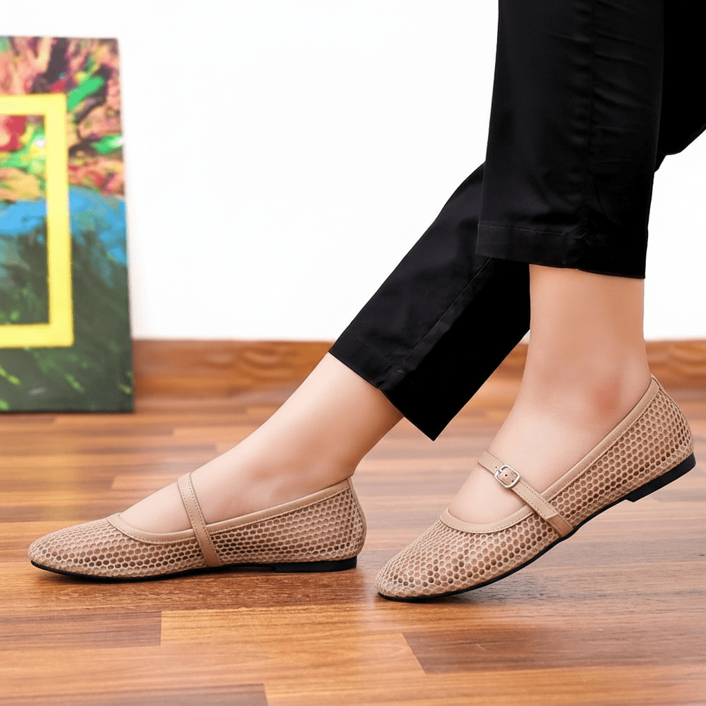 Ballet Pump Beige - Fivo