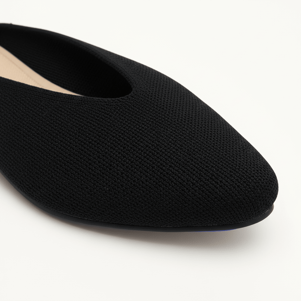 Black Knit Mule - Fivo