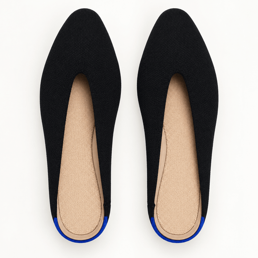 Black Knit Mule - Fivo