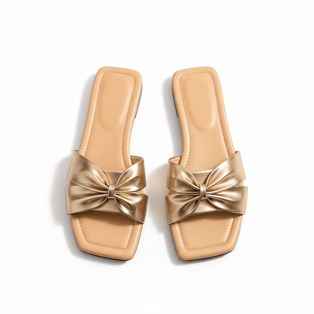 Gold Bow Slide - Fivo