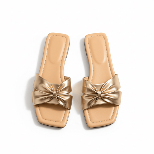 Gold Bow Slide - Fivo