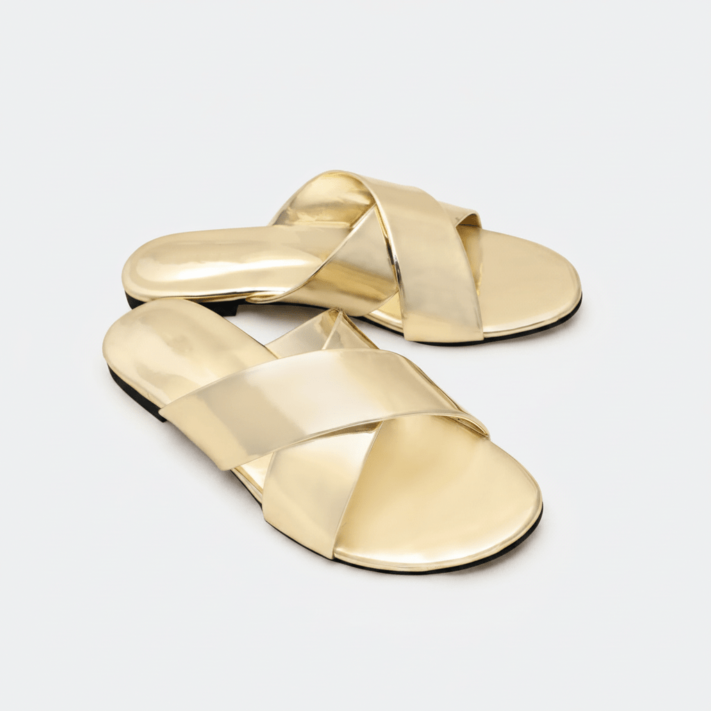 Golden Flat Slipper - Fivo