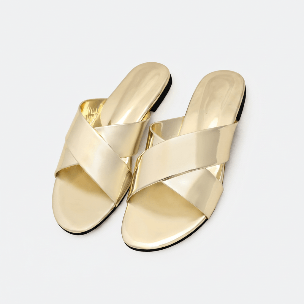 Golden Flat Slipper - Fivo