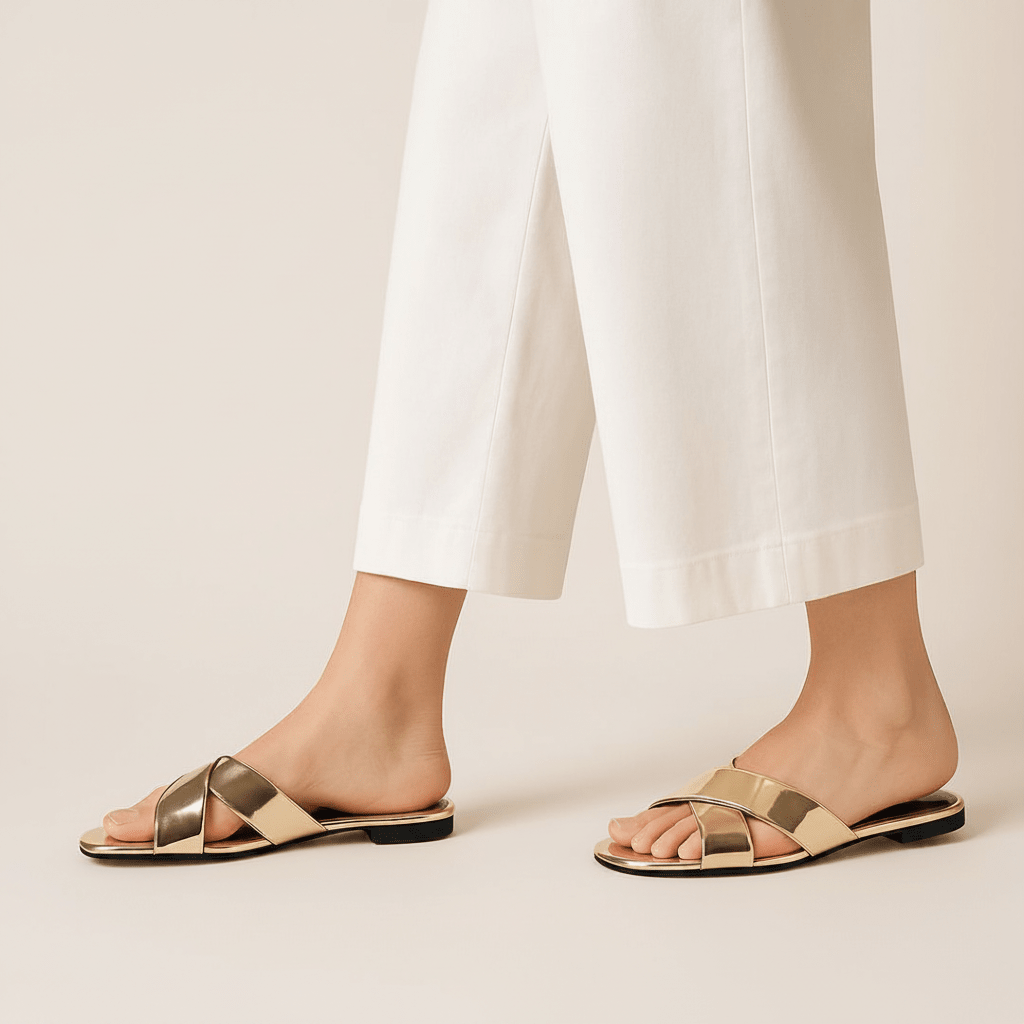 Golden Flat Slipper - Fivo