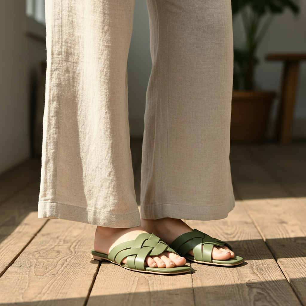 Model Lifestyle Slipper Hero
