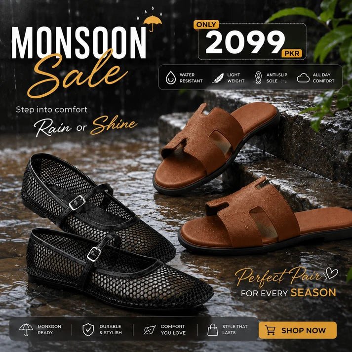 Monsoon Sale Buy 2 Get 10% Off – Women's Sandals Special Deal (02) - Fivo