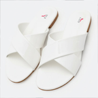 White Flat Slipper